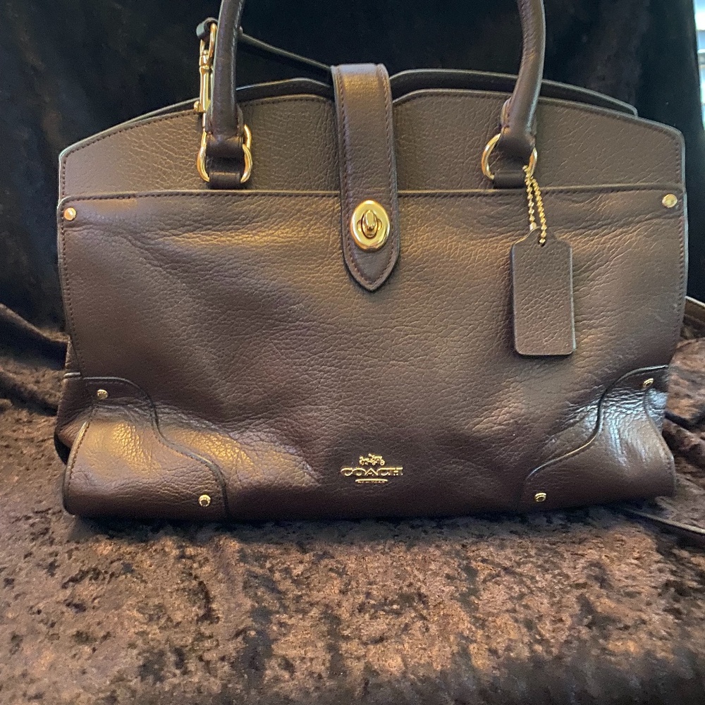 Coach Chocolate Brown Handbag